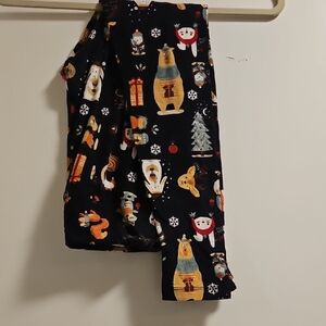 Lularoe One Size Leggings - Christmas/winter Cute Animals